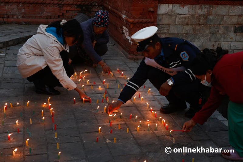 ट्राफिक सप्ताह : माइतीघरमा दीप प्रज्वलन