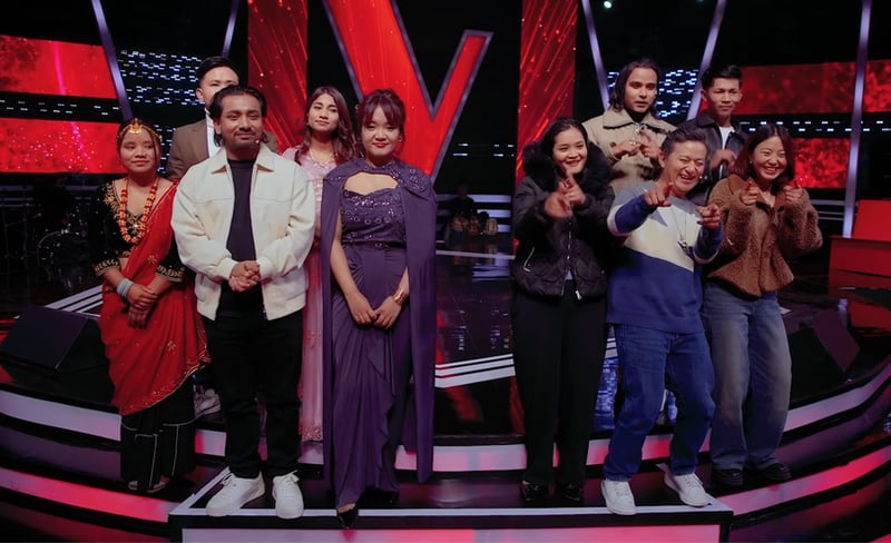 ‘भ्वाइस’ मा लाइभ शोको समीकरण पूरा : कुन कोचको समूहबाट को ?