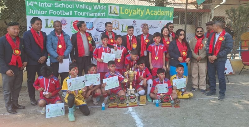 लिटिल एन्जल्सलाई लोयल्टी कप फुटबलको उपाधि