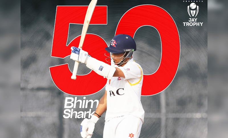 बागमतीको योगफल पछ्याउँदा आर्मी बलियो अवस्थामा, भीमको लगातार उत्कृष्ट ब्याटिङ