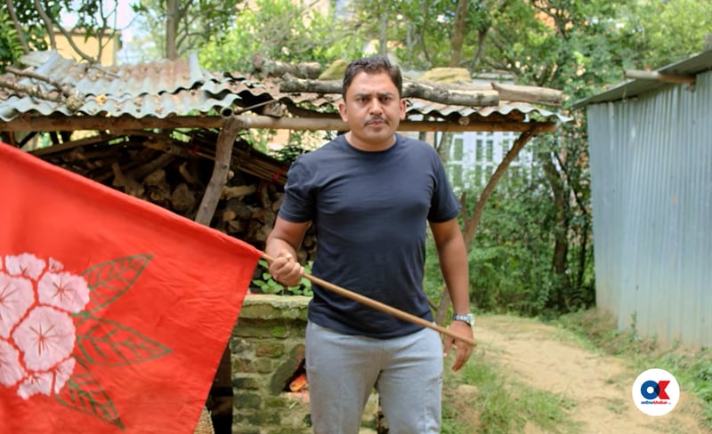 धुर्मुसले युट्युबमा ल्याए चुनावकै कथाको फिल्म ‘सेन्टी भाइरस’