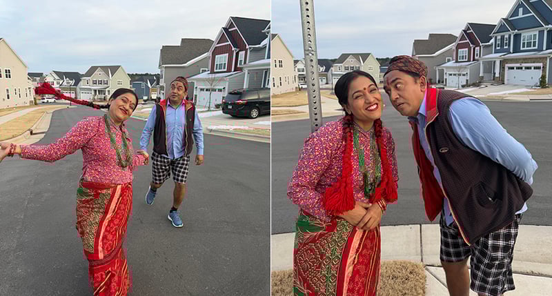 अमेरिकाबाट कलाकर्ममा सक्रिय बने धुर्मुस–सुन्तली