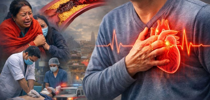 नेपालीमा अचानक मृत्युको घटना : पहिलो कारण बन्यो मुटुरोग