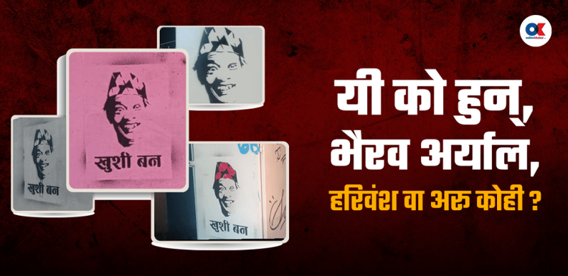 शहरका भित्ताहरूमार्फत कसले र किन भन्दैछ, ‘खुसी बन’?