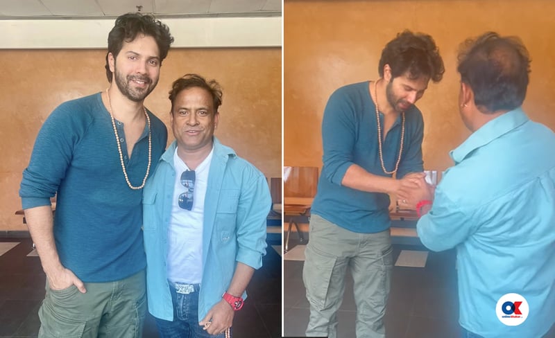 जितुले लगाइदिए रुद्राक्षको माला, वरुणले दिए फिल्मलाई शुभकामना