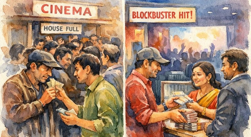 उहिले ब्ल्याकमा टिकट बिक्थे, अहिले निर्माता आफैं टिकट किन्छन्