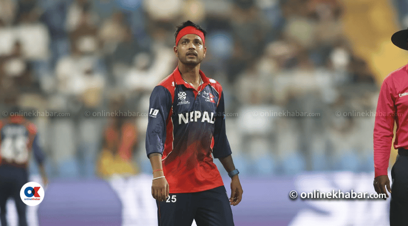 ‘द हन्ड्रेड’ क्रिकेटको अक्सनमा सन्दीप ‘अनसोल्ड’