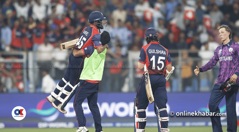 नम्बर चार पोजिसनमा जमेका दीपेन्द्रको शानदार प्रदर्शन