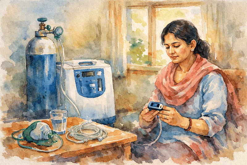 शरीरमा अक्सिजन कम भए के गर्ने ?