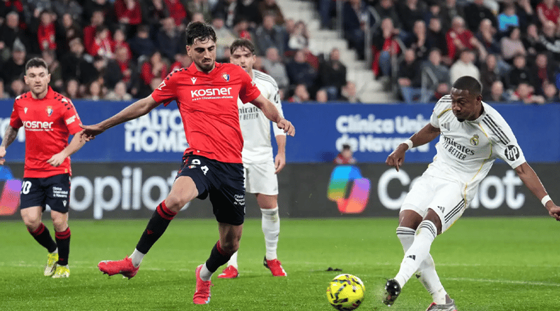 ला लिगामा शीर्षस्थानको रियल ओसासुनासँग पराजित, गुमायो अंकदूरी बढाउने अवसर