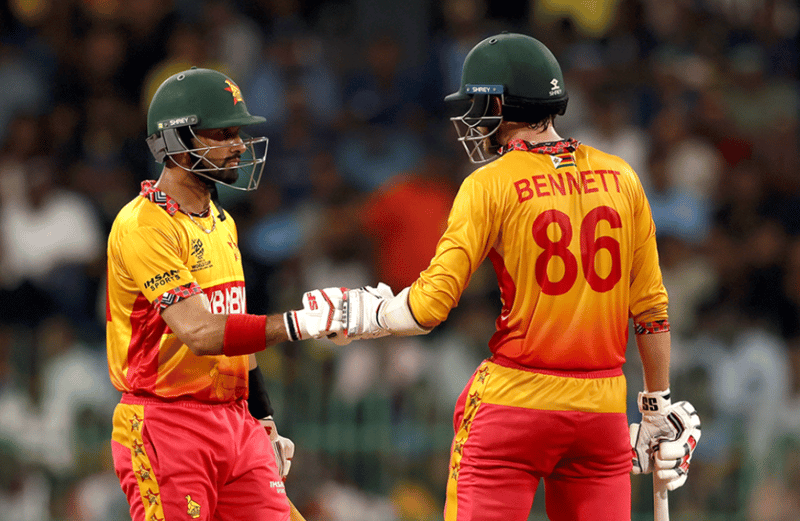 श्रीलंकालाई हराउँदै जिम्बाबे अपराजित