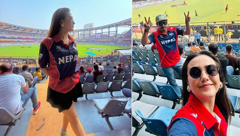 चिरिच्याट्ट जर्सीमा स्वस्तिमा दम्पती