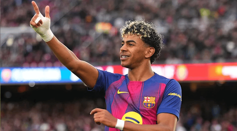 यमालको ह्याट्रिकमा बार्सिलोनाको जित, शीर्षस्थानमा अग्रता बढ्यो