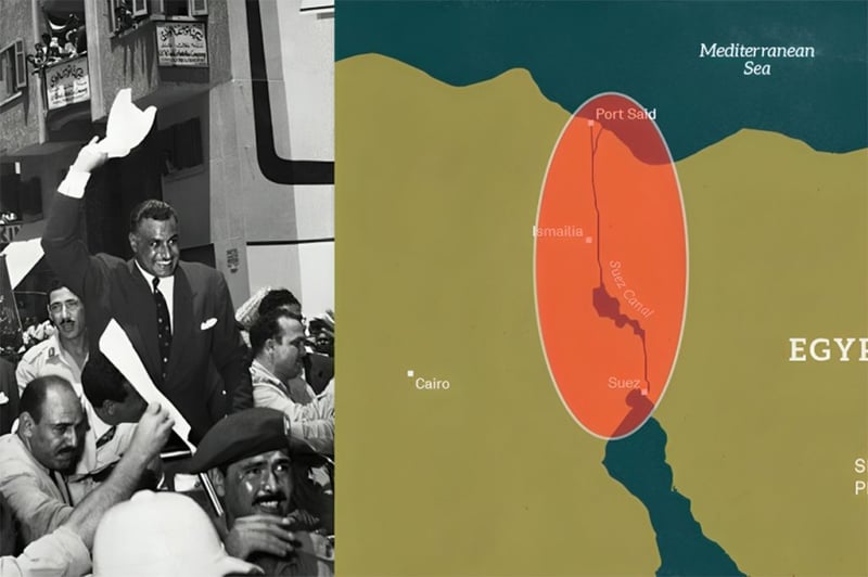 सुएज संकट-१९५६ : जहाँबाट युरोपेली साम्राज्यवाद अस्तायो