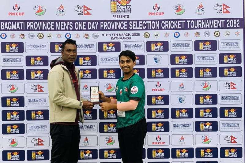 पीएम कप बागमती प्रदेश छनोट क्रिकेटमा काठमाडौं र ललितपुरको विजयी सुरुवात