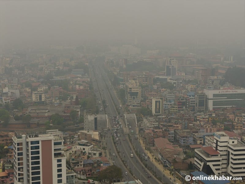वायु प्रदूषण : अत्यावश्यक कामबाहेक घरबाहिर ननिस्कन स्वास्थ्य मन्त्रालयको आग्रह