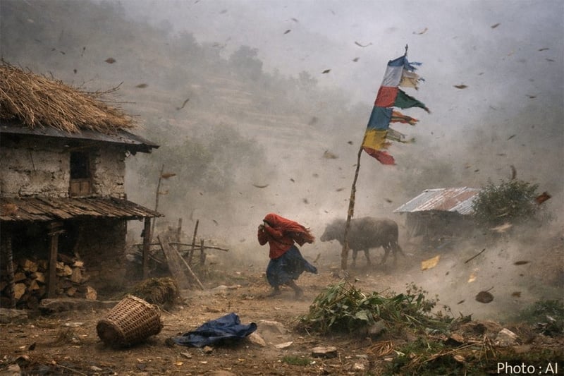 भोलि लुम्बिनीमा र पर्सि कोशीमा तीव्र हावाहुरी चल्ने, सतर्कता अपनाउन अपिल