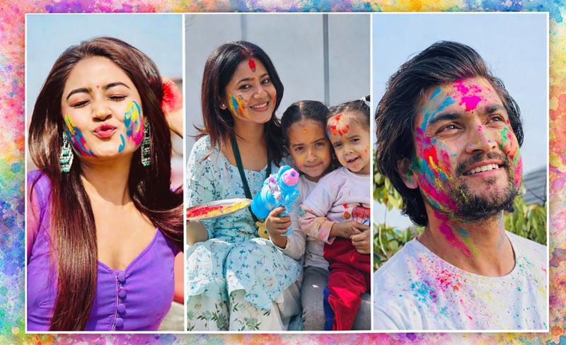 यस्तो देखियो कलाकारको होली (तस्वीर)