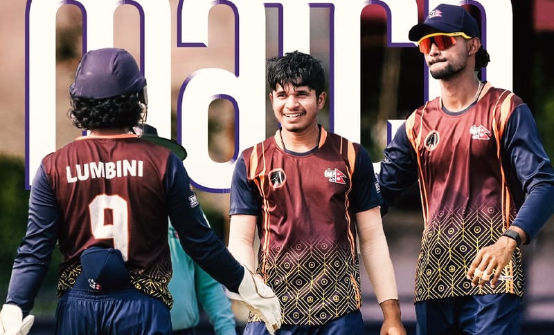 देव र सन्तोषको उत्कृष्ट प्रदर्शनमा लुम्बिनीले कोशीलाई हरायो