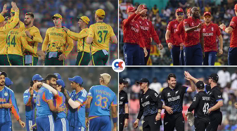 टी-२० विश्वकप २०२६ : यस्तो छ सेमिफाइनल खेल्ने चार टोलीको प्रदर्शन