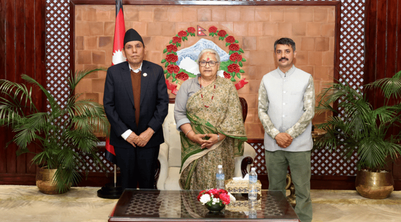 प्रधानमन्त्री कार्की र राष्ट्रिय सभाका अध्यक्ष दाहालबीच भेटवार्ता