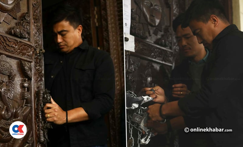 एन्फा मुख्यालयमा लागेको ताला खुल्यो