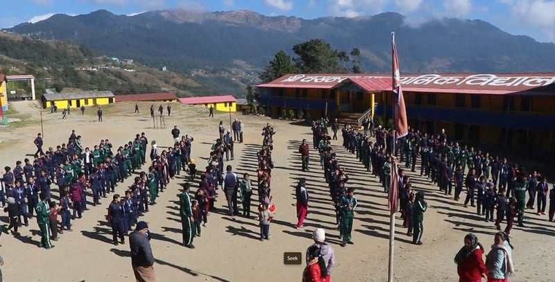 दुर्गमको विद्यालयमा नि:शुल्क आवासीय शिक्षा