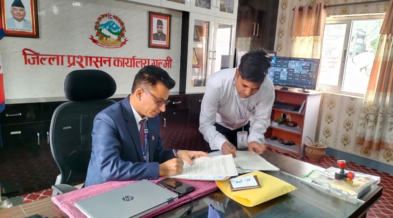 गुल्मीमा घर-घरमै राहदानी सेवा