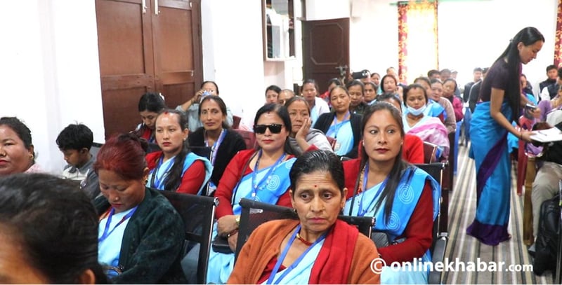 भीमफेदीका महिला स्वयंसेविका सामाजिक सुरक्षा कोषमा आबद्ध