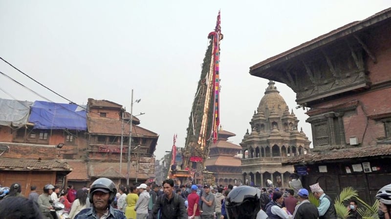 रातो मत्स्येन्द्रनाथको रथ मंगलबजारमा, आज सुन्धारा पुर्याइने