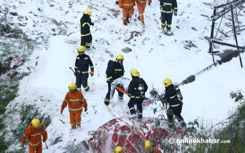 २१ तस्वीरमा हेरौं त्रिभुवन अन्तर्राष्ट्रिय विमानस्थलमा आपत्कालीन उद्धार अभ्यास