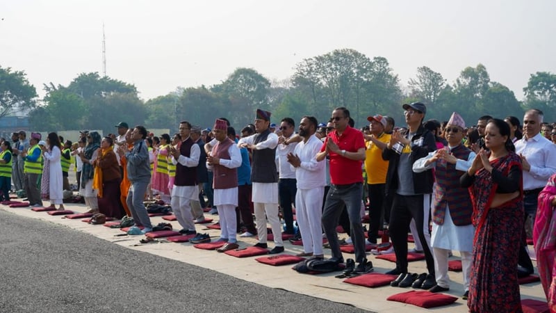 ‘नेपाल आरोग्य वर्ष २०२७’ घोषणा, सैनिक मञ्चमा मनाइयो प्रथम आरोग्य दिवस