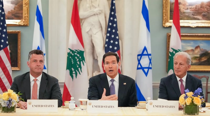 अमेरिकाको मध्यस्थतामा इजरायल र लेबनानबीच प्रत्यक्ष वार्ता सुरु