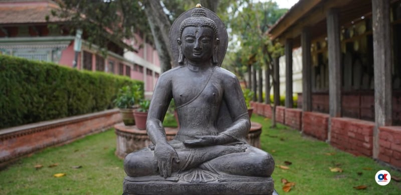 अमेरिकाबाट फिर्ता भएको बुद्धको मूर्ती पुनर्स्थापना (तस्वीरहरू)