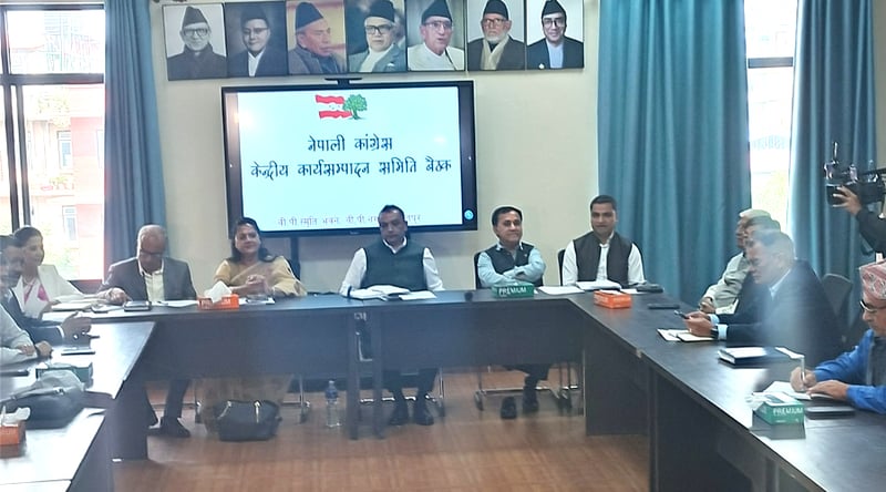 यी हुन् कांग्रेस केन्द्रीय कार्यसम्पादन समितिका १० एजेन्डा