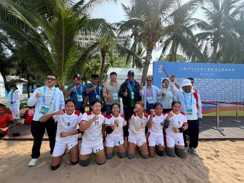 एसियन बिच गेम्स : कबड्डीमा अपराजित नेपालले सेमिफाइनलमा श्रीलंकासँग खेल्ने