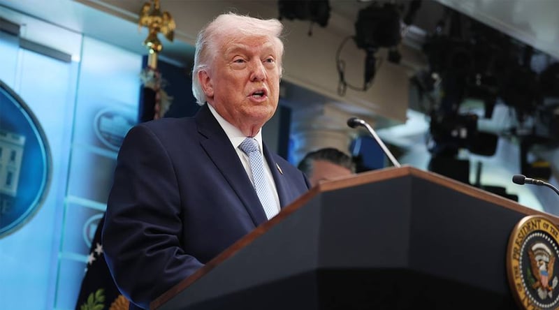 इरानको युरेनियम अमेरिका लग्ने ट्रम्पको दाबी, इरानले भन्यो– ट्रम्पले झुट बोले