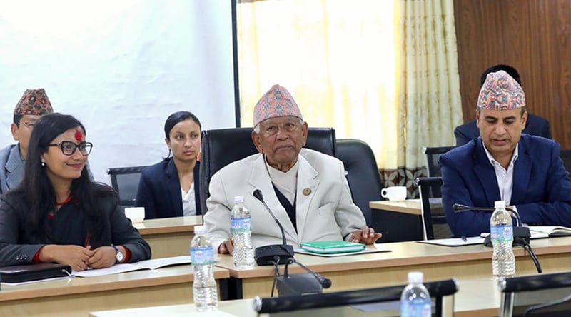 सांसदका स्वकीय सचिव ब्युँताउनेबारे सर्वदलीय बैठकमा छलफल