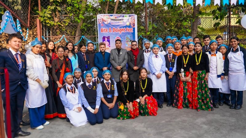 ब्रिजवाटर इण्टरनेशनल कलेजको ‘बाइट एण्ड डिलाइट फेष्ट सम्पन्न