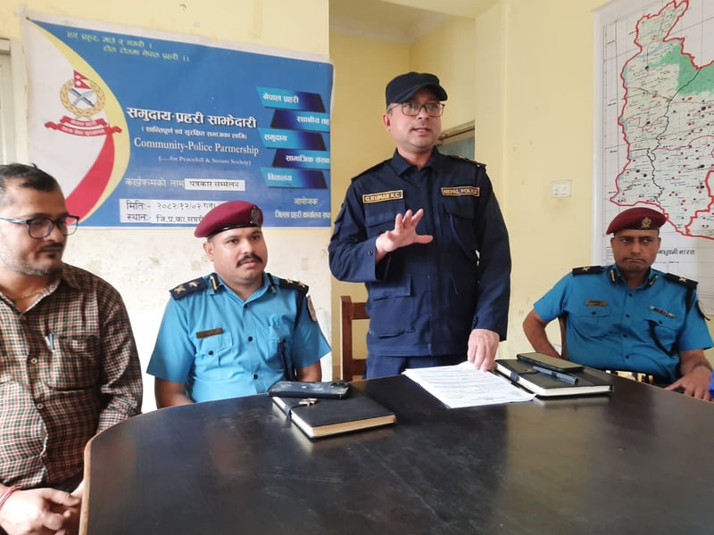 यस्तो छ– सप्तरी प्रहरीको मासिक प्रगति विवरण