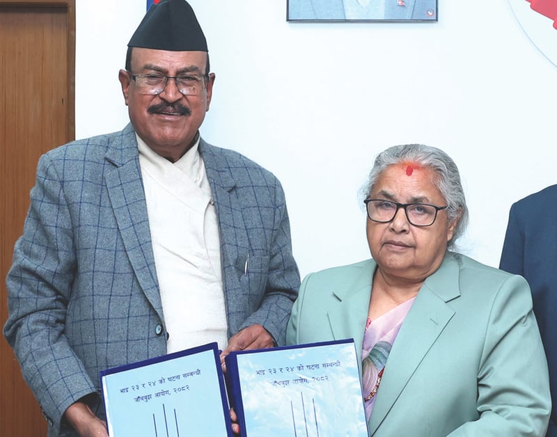 २३ भदौको घटनामा प्रधानमन्त्रीदेखि फिल्ड कमान्डरसम्मलाई कारबाही सिफारिस, २४ भदौको विध्वंसमा भेटिएन प्रमाण