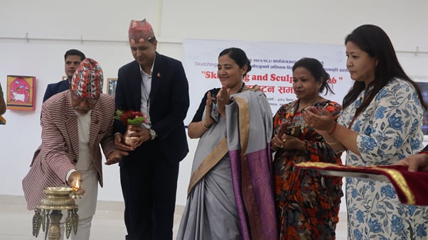 शिक्षामा सीप ‘स्केचिङ एण्ड स्क्ल्पचर प्रदर्शनी’ सुरु