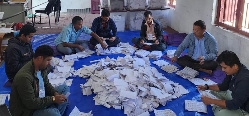 Proportional representation vote counting concludes