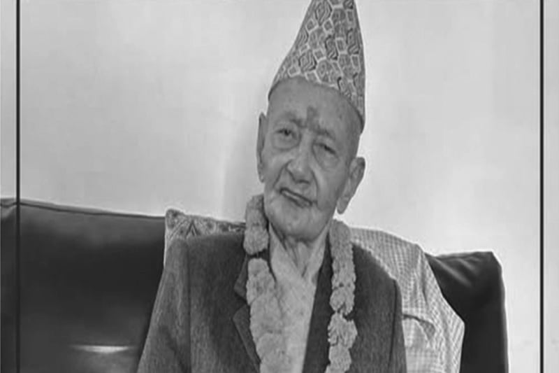Former PM Bhattarai bereaved of father