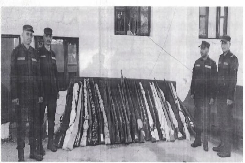 Only 386 of 1,086 licensed firearms deposited in Baitadi