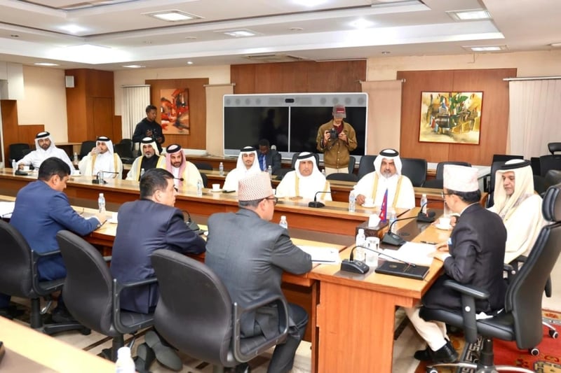 Nepal-Qatar economic partnership discussed