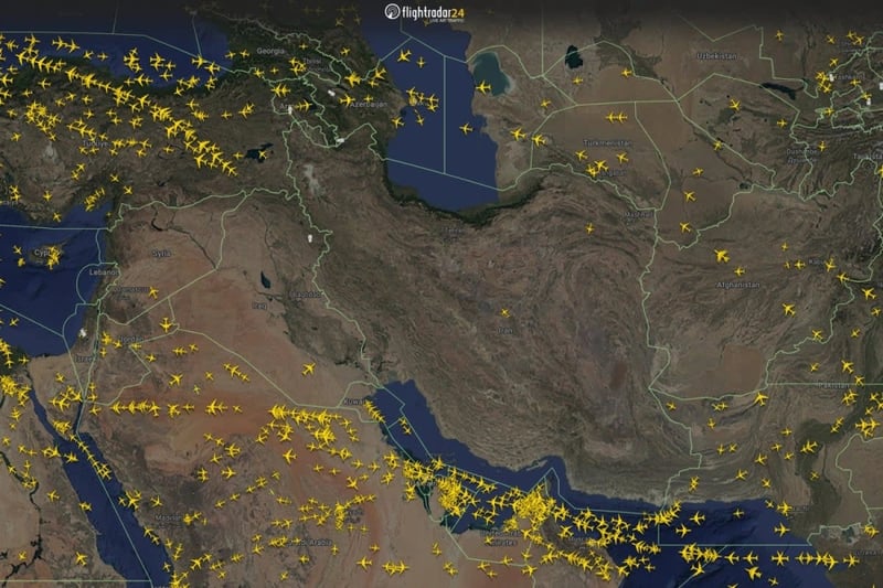 Airspace closed, flights cancelled as US-Iran conflict flares
