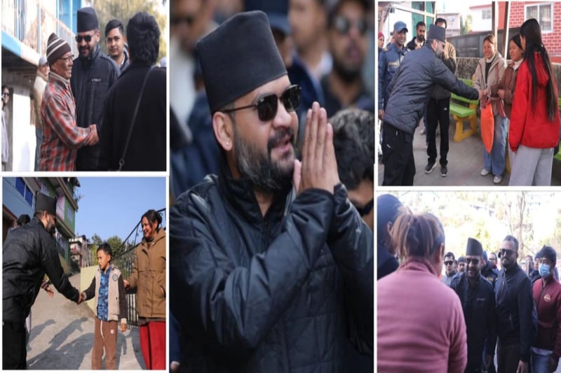 Balen rallies behind RSP candidates in Ilam, Panchthar (photos)