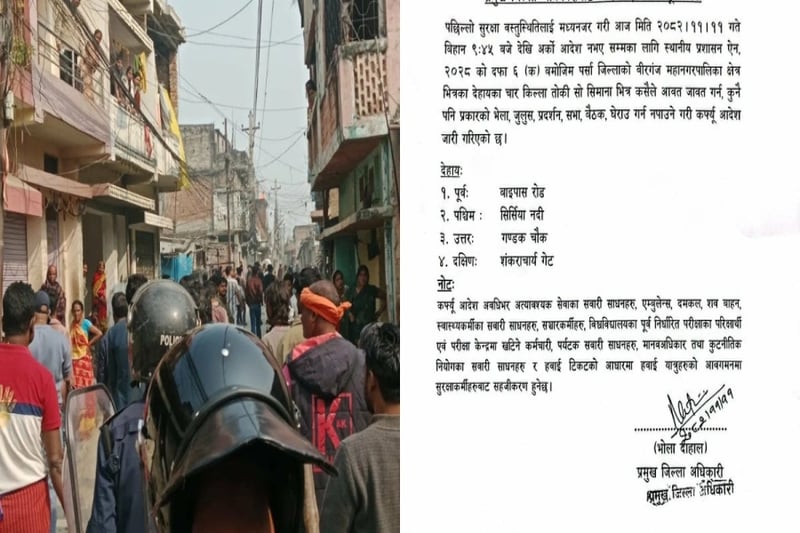 Army deployed as curfew returns after clashes in Birgunj