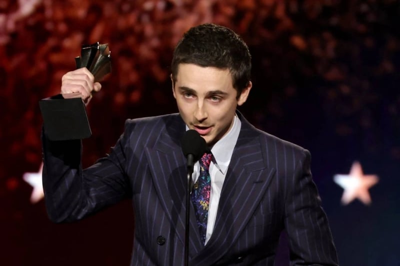 Chalamet takes critics choice best actor for Marty Supreme